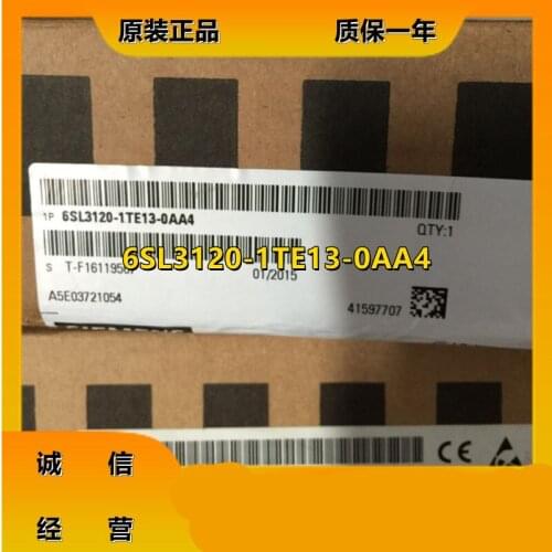 6SL3120-1TE13-0AA4 Siemens S120 servo drive 6SL3120-1TE13-0AA4