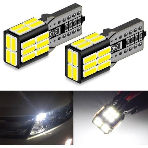 2pcs T10 W5W LED Canbus Bulbs 194 168 Led Car Interior Lights for Endeavor Expo LRV Galant ASX Outlander Mitsubishi Eclipse