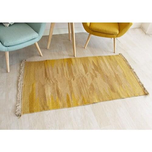 Kilim fabric Large Vintage Style Antique Decor Animal Pattern geometric Wool Rug Carpet