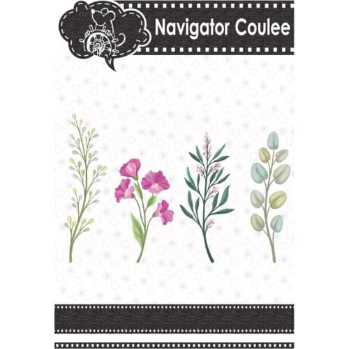 Spring Flowers and Leaves 2021 New Metal Cutting Die Combination Set Scrapbook Paper Craft Knife Die Blade Die Decoration