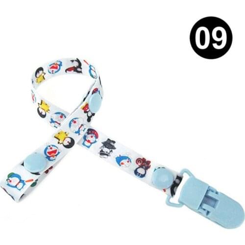 1pc Baby Pacifier Clips Chain Cartoon Funny Dummy Nipple Belt Teether Pacifier Holder Clip For Baby Safe Soother Chain K0075