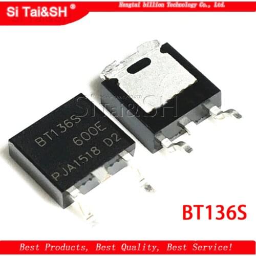 10PCS BT136S-600E BT136S 600E SOT-252 TO-252