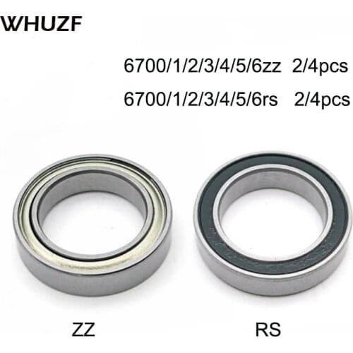 2/4pcs/Lot 6700zz 6701ZZ 6702rs 6703z 6704RS 6705 ZZ RS Thin Wall Deep Groove Ball Bearing Miniature Bearing Brand New 2020