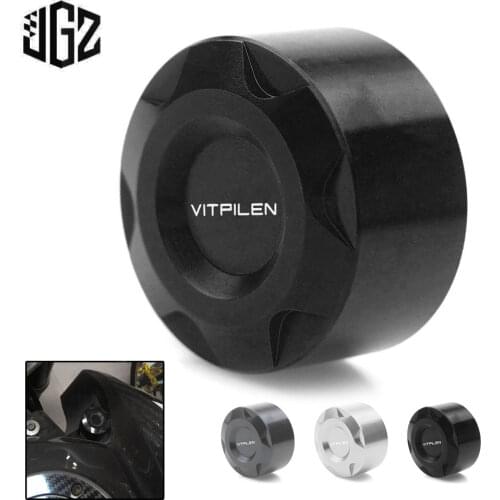 Motorcycle CNC Aluminum Water Pipe Protector Cap Radiator Cover for Husqvarna Vitpilen 250 2018 2019 2020 2021 Black Accessories