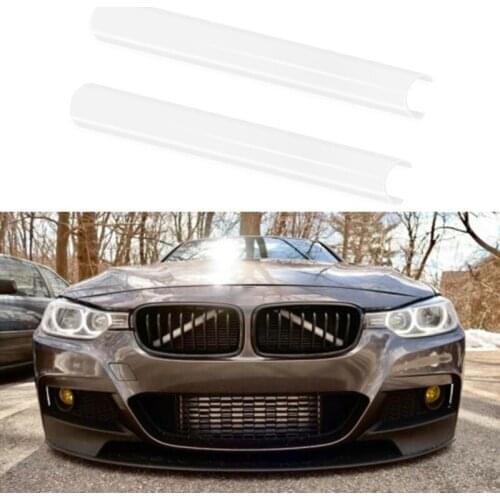 Car Strip Sticker Cover Frame For-BMW F20 F21 F22 F23 F30 F32 G20 Front Grille Trim Strips Car Styling Decoration