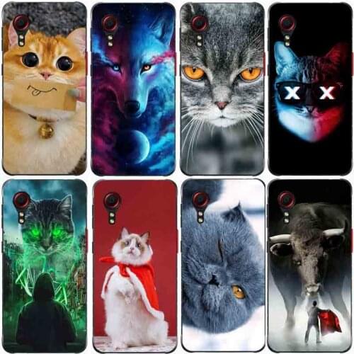 For SAMSUNG GALAXY XCOVER 5 Case Rose Wolf Cute Patterned Cover Soft Silicon Phone Case for Samsung Galaxy Xcover 5 Top Quality