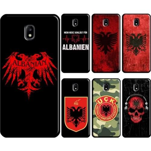 Albania flag For Samsung Galaxy A3 A5 2017 J3 J7 J5 2016 J4 J6 J8 A6 A8 Plus J2 Core 2018 Phone Cover