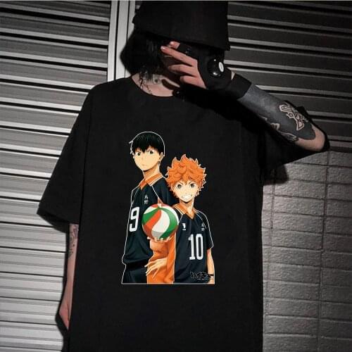 Anime Haikyuu T Shirt Men Volleyball T-shirt Anime Bokuto Shoyo Hinata Short Sleeve T-shirts