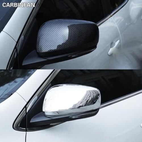 ABS Chrome decoration Car styling rear view Rearview Side glass Mirror Cover trim frame For Renault Kadjar 2016 2017 2018