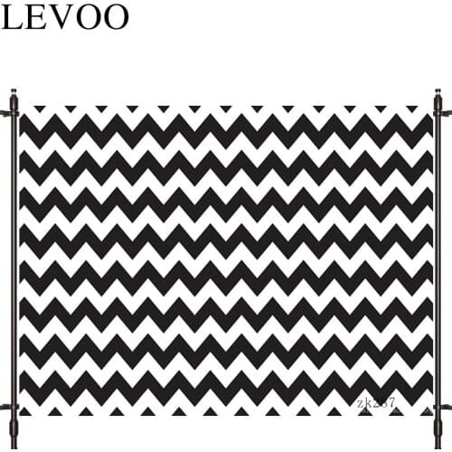 LEVOO photography backdrop Chevron black and white Professional stripe background photobooth photo studio fabric shoot
