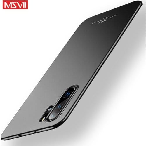 Mi Note 10 Pro Case MSVII Slim Matte Cover For Xiaomi Mi Note 10 Case Cover Frosted Hard Protection Back Cover Xiomi Mi Note 10