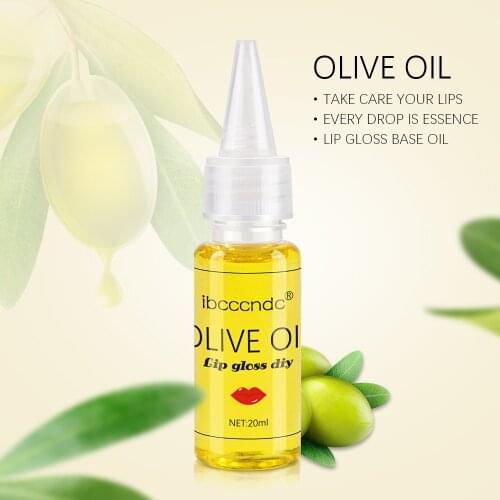 20ml Olive Oil for DIY Lip Gloss Lip Glaze Handmade Cosmetic oisturize Olive Essence Oil Moisturizing Makeup Base Oil Food Grade