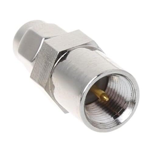 Both Male FME To SMA Plug RF Connector Straight FME/SMA Coaxial Cable Adapter