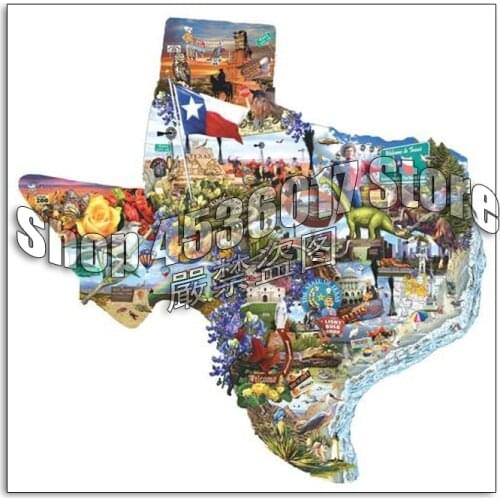 Texas 5D DIY Diamond Painting City & Place Americana Full Diamond Embroidery Kits Mosaic Pictures Of canvass Home Deocr