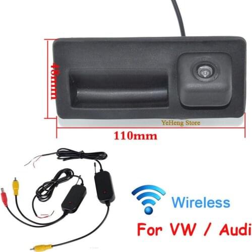 YeHeng store WIRELESS CAR REAR VIEW BACKUP CAMERA FOR VW PASSAT LAVIDA SHARAN GOLF HD CCD Wide Angle Camera,Free Shipping