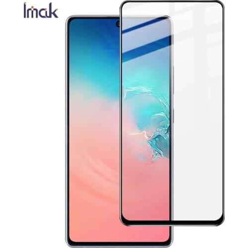 For Samsung Galaxy S10 Lite Tempered Glass IMAK Pro+ Version Full Goverage Screen Protector Glass for Samsung S10 Lite A91 M80s