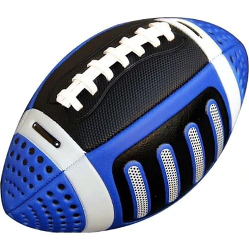 Size 3 Rugby Ball American Rugby Ball American Football Ball Children Sports Match Standard Training US Rugby Street Football