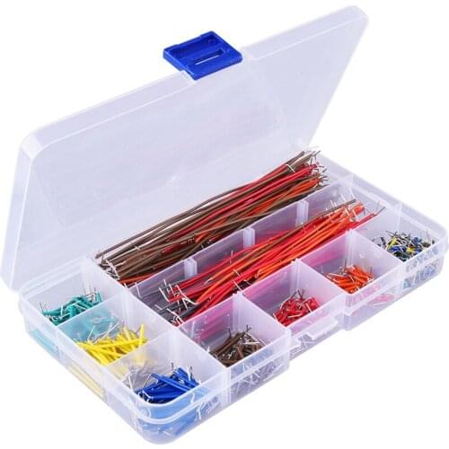 GTBL 560 Pieces Jumper Wire Kit 14 Lengths Assorted Preformed Breadboard Jumper Wire With Box