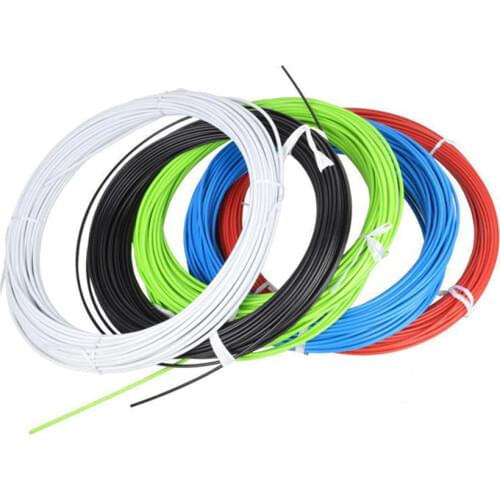 MTB Mountain Road Bike Bicycle Brake Cable Gear House Tube Housing Transmission Shift Line Cables Wire With 2 Caps