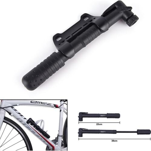 Valve Bike Pump Adaptors MTB Road Bicycle Pump With Gauge Mini Cycling Pump Presta Schrader Tire Bicycle Air Inflator