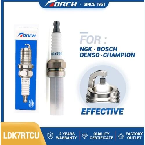 Original LDK7RTCU Candle TORCH Alternative Spark Plug for CHERY For PEUGEOT For MITSUBISHI For MERCEDER-BENZ For VW For HYUNDAI