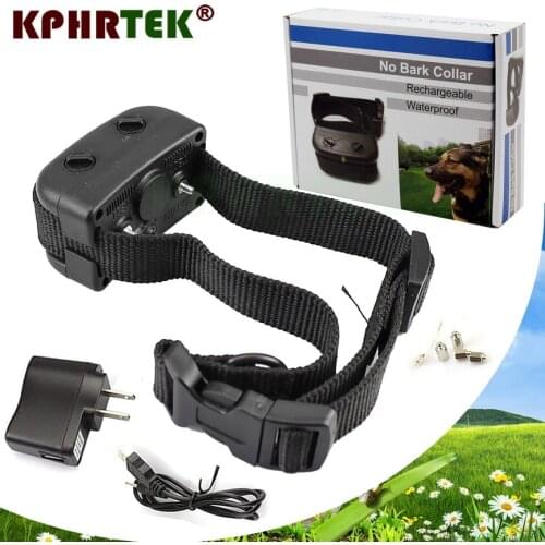 KPHRTEK H166 No Bark Collar | Water Resistant | Rechargeable | Dog Training 15-28nf