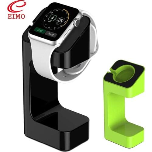 EIMO Stand For iWatch band 5 4 3 iWatch band 42mm 38mm 44mm 40mm Plastic Charger Station Stand Holder watch accessories