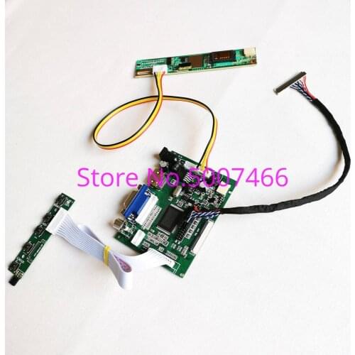 Fit LP154WX5 (TL)(A1)/(TL)(B1)/(TL)(C1) LCD screen 15.4" 30-Pin LVDS VGA AV 1CCFL 1280*800 monitor controller board DIY kit