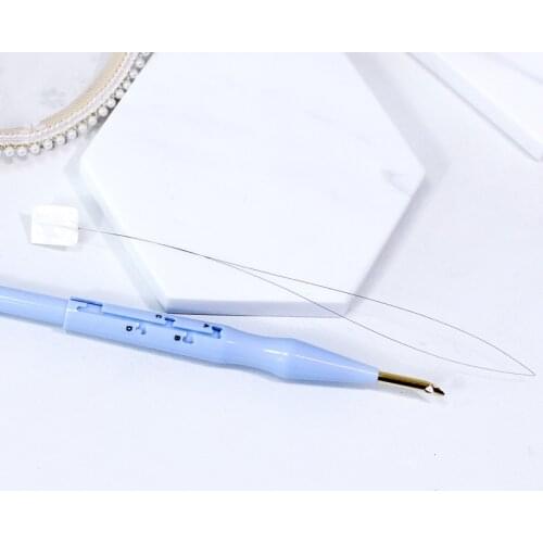 Adjustable Punch Needle Stitching Kit Sewing Stitching Rug Yarn Needle Embroidery Pen Felting Pen Felting Threader Needles New