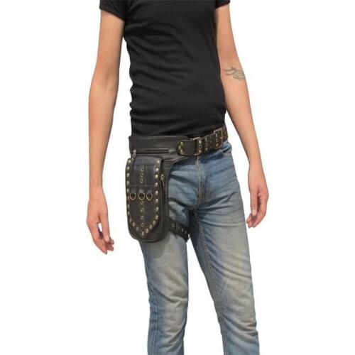 Medieval Pouch Leather Bag Coins Wallet Belt Kit Adult Renaissance Costume Accessory Drawstring Coin Purse Cosplay Punk Props