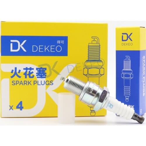 Dekeo Spark Plug fit for Kia Optima EX LX SE forHyundai Santa Fe Base GL GLS Limited LX PGR5C-11