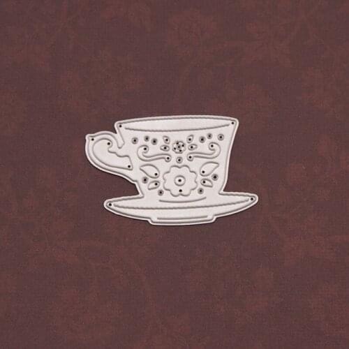 Reunion Cup Metal Cutting Dies Scrapbooking Craft Mold Cut Die Stencil Handmade Paper Card Make Template Mold 2021 New