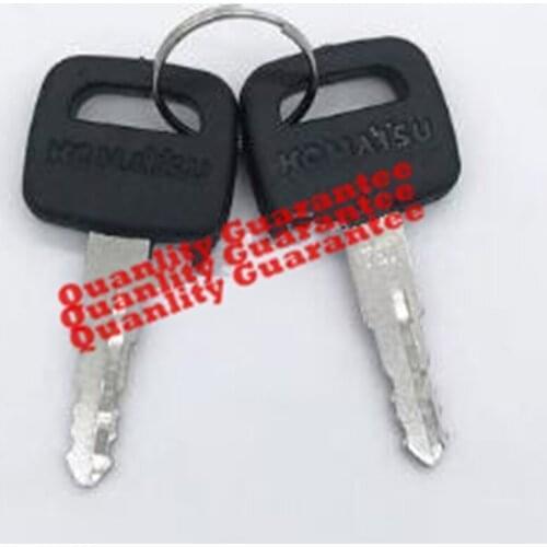 4pcs Excavator accessories for Komatsu PC60 / 120 / 130 / 200 / 220 / 240 / 300 / 360-6-7 key keys