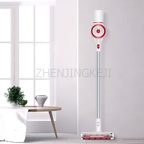 Home Cordless Pole Type Vacuum Cleaner Sweep Suction Charging Mode Fluffy Roller Brush Living Room Sofa Vehicle Clean Appliances