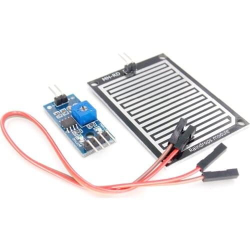 Rain Sensor Water Raindrops Detection Module Raspberry Pi