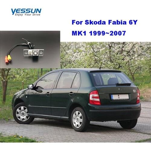 Yessun License palte rear camera For Skoda Fabia 6Y MK11999~2007 Rear View camera/night view CCD reverse camera