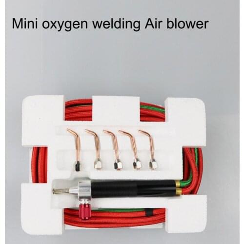 Mini Gas Little Torch Alloy Steel Welding Torch Kit Oxygen Acetylene Gun Welding Platinum Metal Stainless Steel Soldering Tool