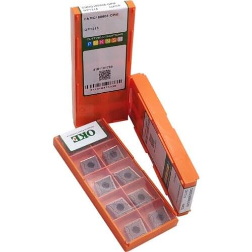 OKE CNMG160608-OPM OP1215/CNMG160612-OPM OP1215/CNMG160608-OPM OC2125/CNMG160612-OPM OC2125 CNC carbide inserts 10PCS/BOX