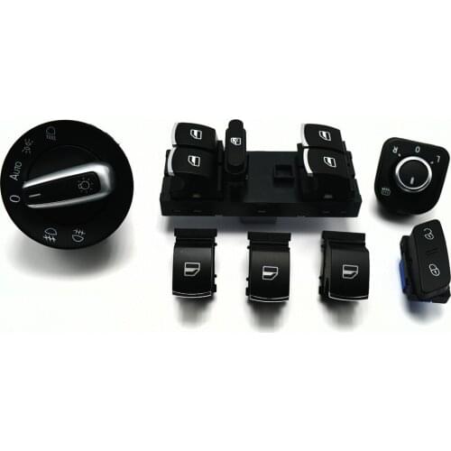 Window headlight mirror lock unlock switch for VW Jetta Golf MK5 6 Tiguan 5ND959565B 5ND941431B 5ND959857 1KD962125 5ND959855