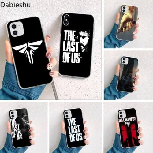 The Last Of Us Luxury Phone Case for iphone 12 pro max 11 pro XS MAX 8 7 6 6S Plus X 5S SE 2020 XR cover