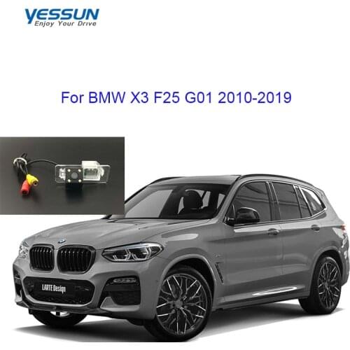 Yessun trajectory dynamic Rear View Camera For BMW X3 F25 G01 2010-2019 CCD nightview rear camera/ license plate camera/car cam