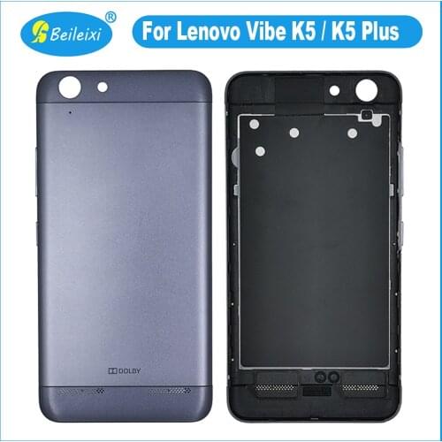 For Lenovo Vibe K5 Plus A6020A46 A6020l36 Battery Back Cover Housing Replacement Parts with Buttons For Lenovo K5 A6020A40