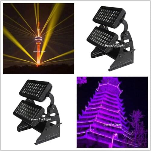 12pcs/lot 72pcs 10watt rgbw led city color wash wall light dmx rgbw led wall washer light ip65
