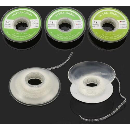 300cm Dental Rubber Chain Orthodontic Elastic Clear Ultra Power Chain Rubber Band Materials High Strength Rubber Oral Care Tool