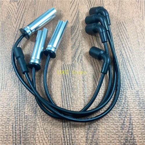 4PCS/Set Original Ignition Wire Brand New NO: 96305387 Ignition Cable For Buick- DAEWOO LANOS KALOS NUBIRA CHEVROLET