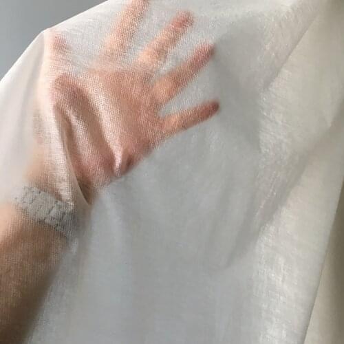 40gsm Wash Away Cold Water Soluble Fabric Backing Embroidery Stabilizer 155CM Width DIY Fleece Dress Underwear