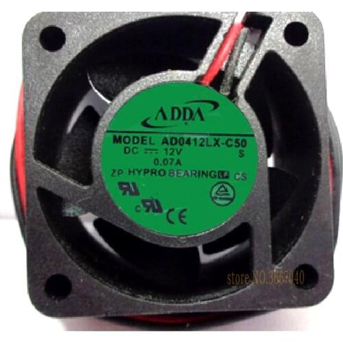ADDA AD0412LX-C50 40*40*20mm 4cm 4020 DC 12V 0.07A Server Inverter cooling Fan