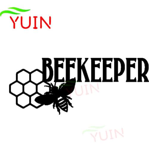 Car Sticker Beekeeper Beehive Honey Bees Hive Applique Fashion PVC Body Window Decoration Cars Accessories Waterproof Decal