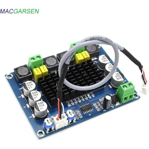 TPA3116D2 Car Sound Power Amplifier Board 2*120W Class D Audio Auto Sound Amfi 12V 24Vamp Stereo 2.0 Hifi Home Amplifiers Module