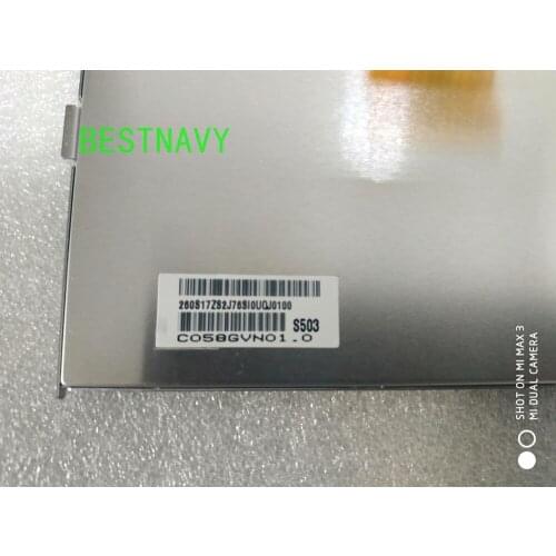 Free DHL/EMS C058GW01 V1 C058GW01 V2 C058GW01 V0 C058GW01 C058GVN01.0 5.8inch LCD Screen Display Panel by AUO for Car GPS Navi